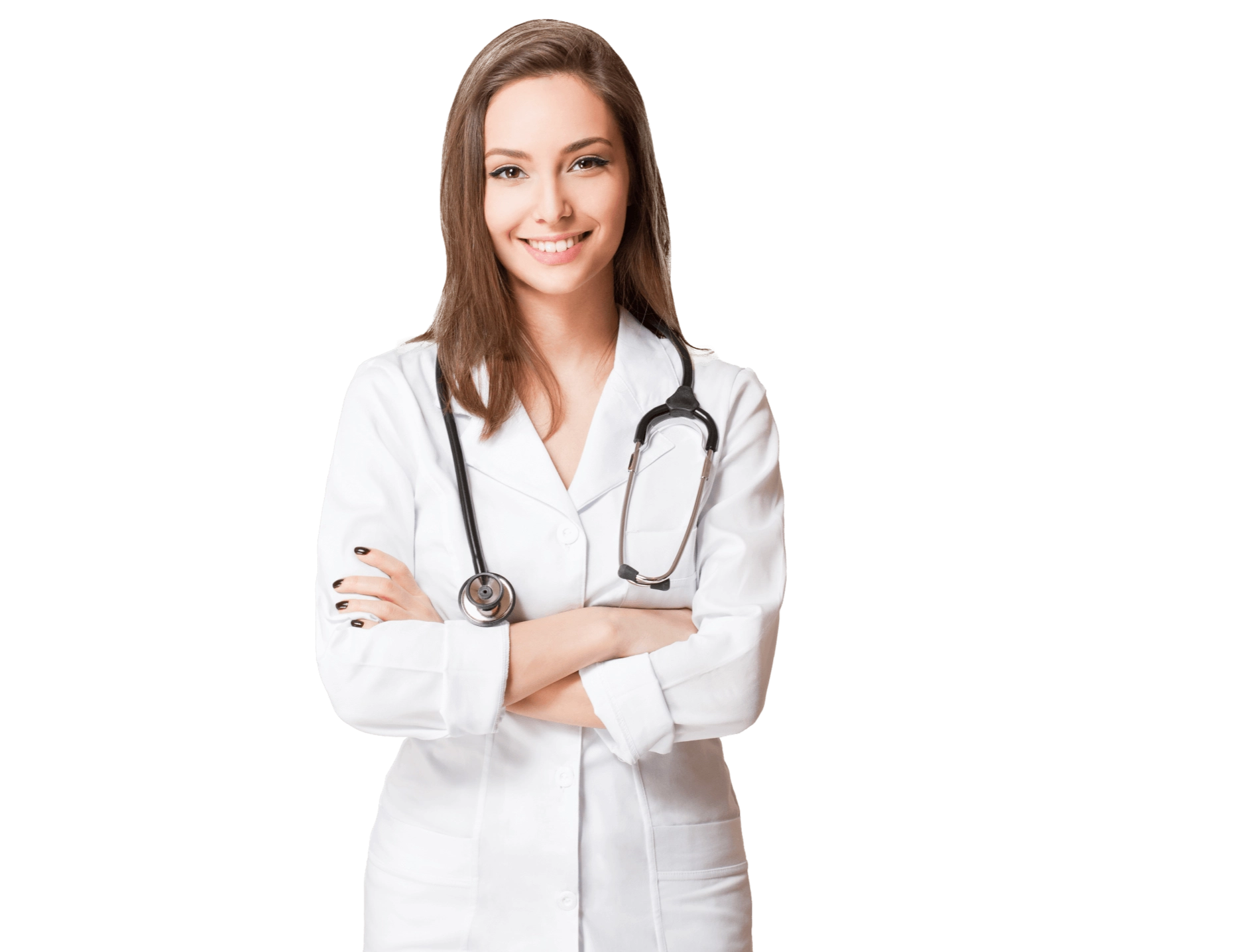 девушка врач